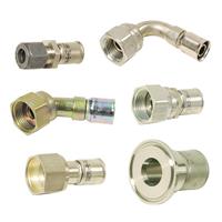 Permanent Fittings for PTFE Hose - 91/91N